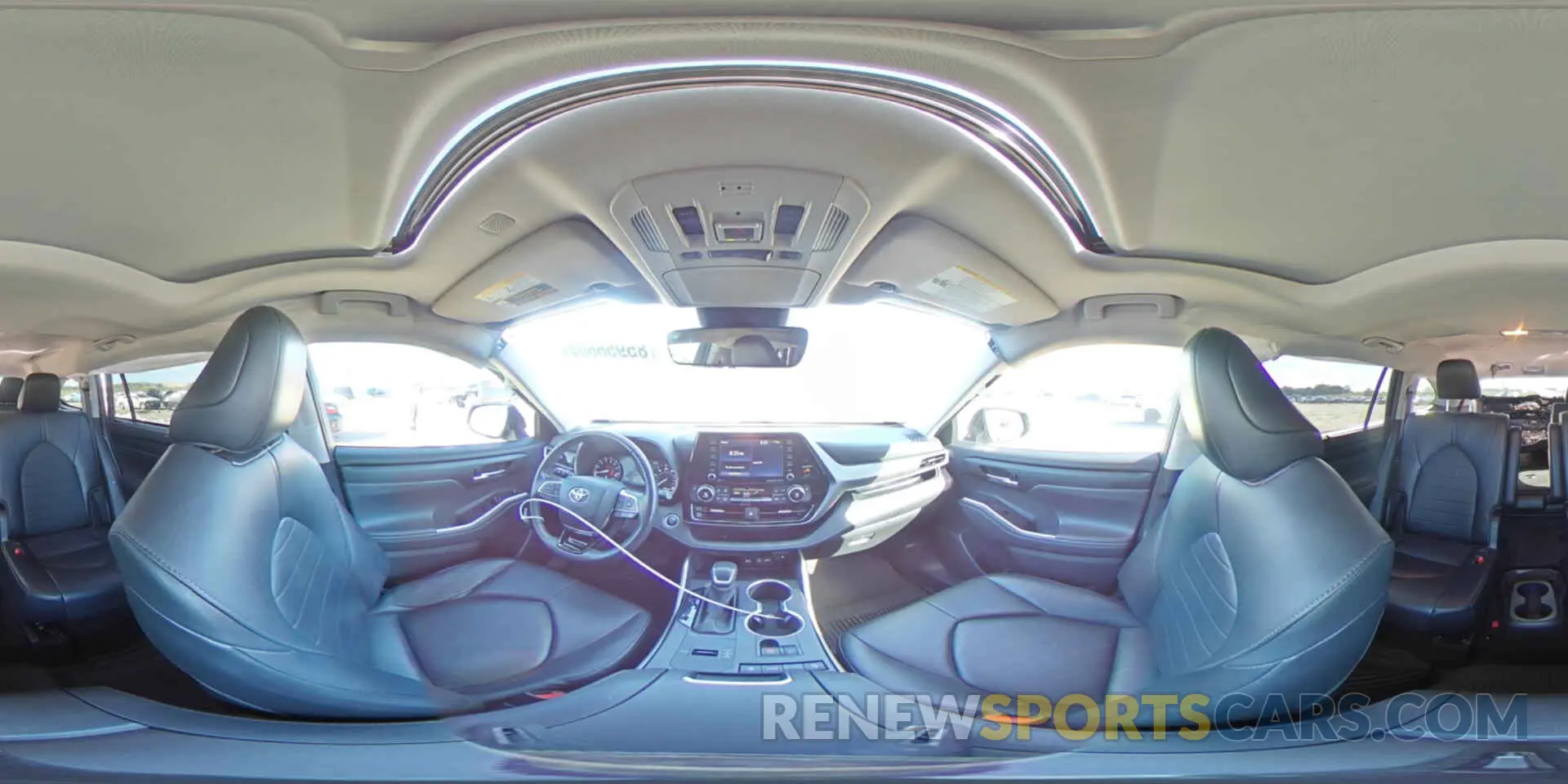 13 fotografías del automóvil dañado 5TDGZRAHXMS518164 TOYOTA HIGHLANDER 2021