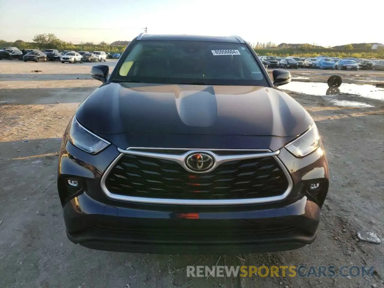 5 fotografías del automóvil dañado 5TDGZRAHXMS518164 TOYOTA HIGHLANDER 2021