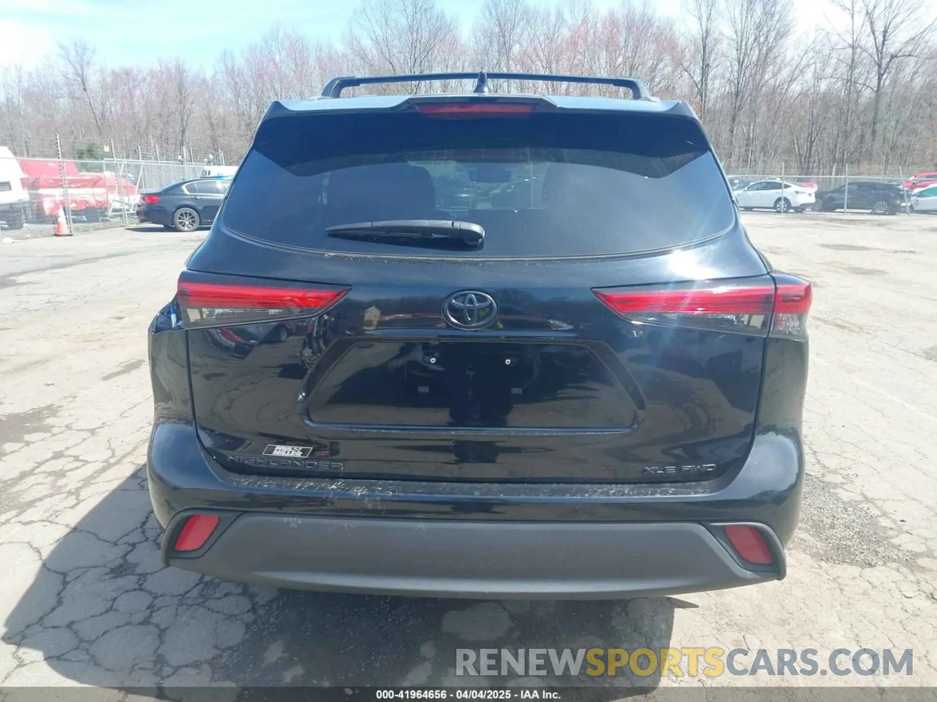 16 fotografías del automóvil dañado 5TDGZRBH0MS527146 TOYOTA HIGHLANDER 2021
