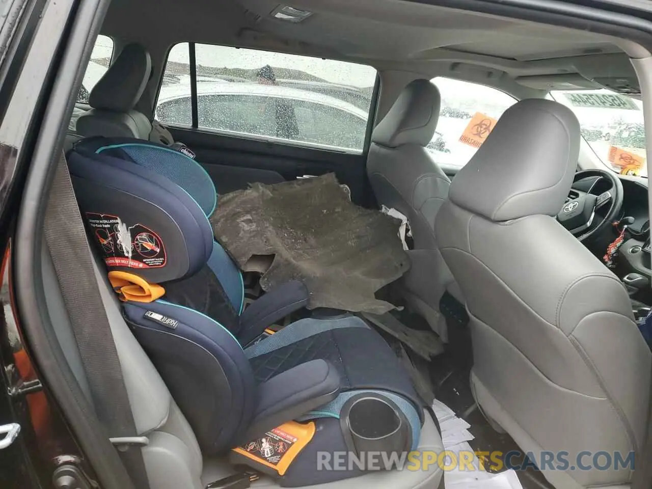 10 fotografías del automóvil dañado 5TDGZRBH1MS059637 TOYOTA HIGHLANDER 2021