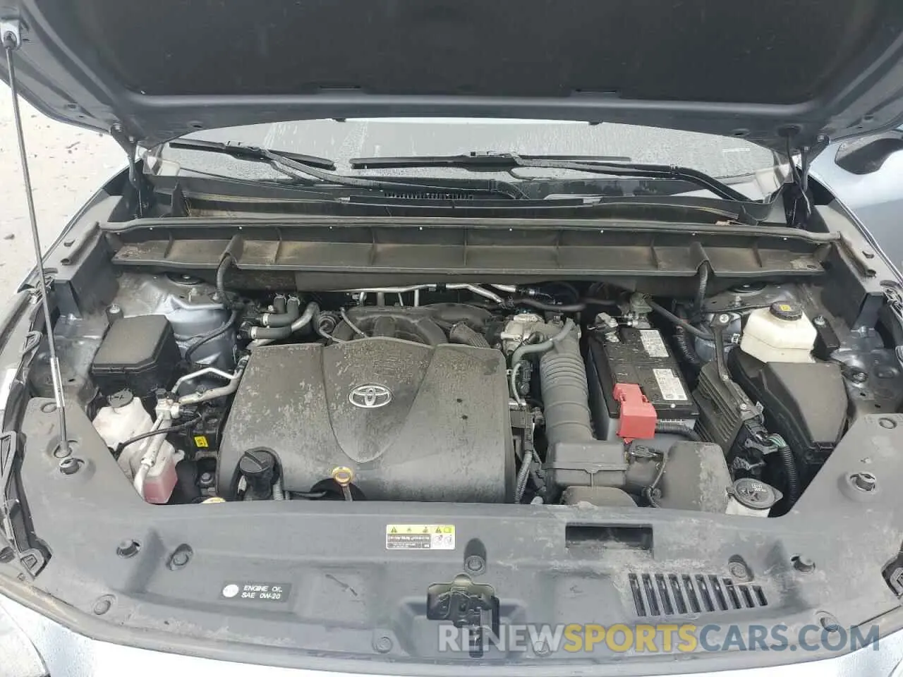 12 fotografías del automóvil dañado 5TDGZRBH1MS135745 TOYOTA HIGHLANDER 2021