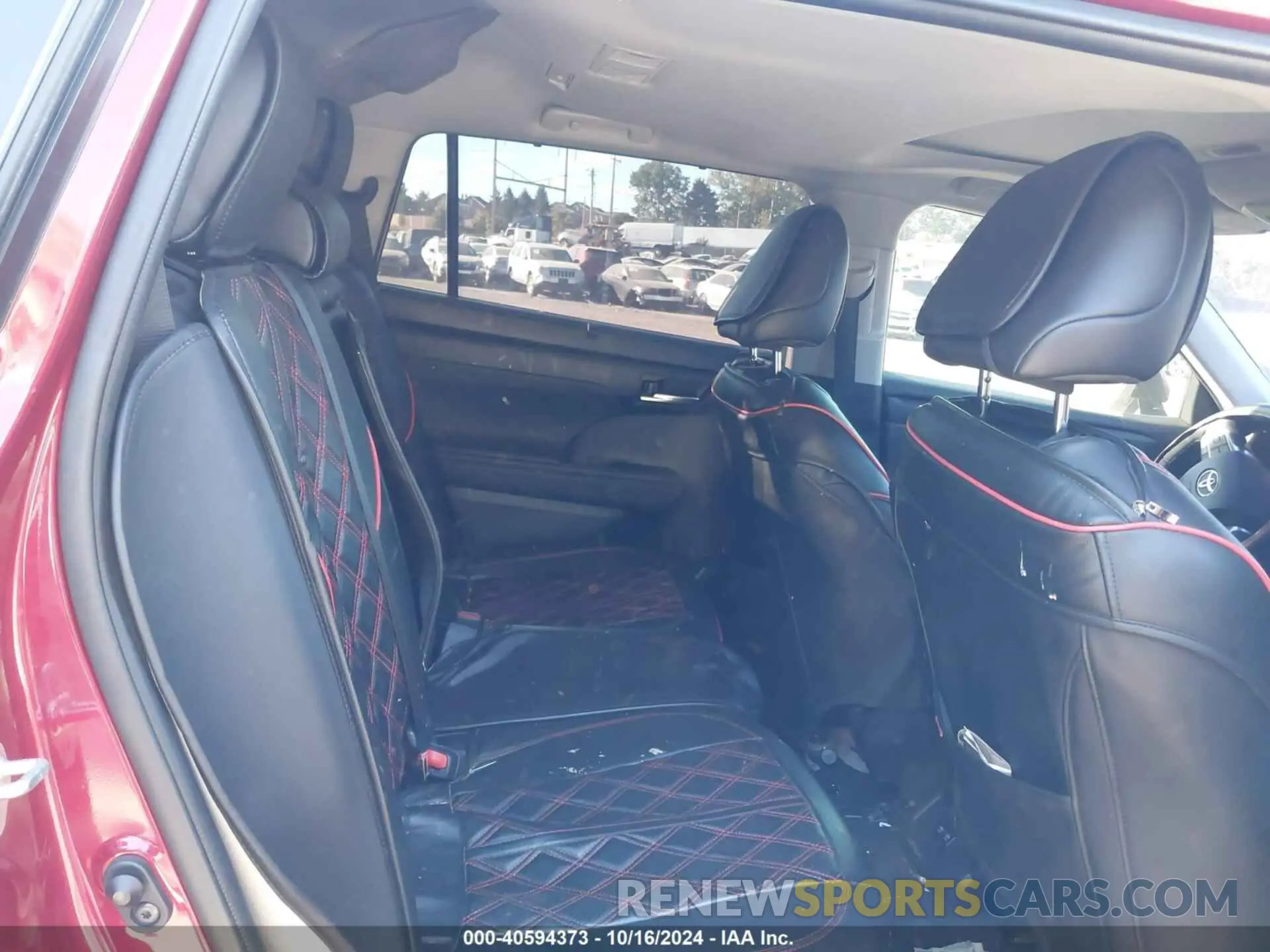 8 fotografías del automóvil dañado 5TDGZRBH1MS541315 TOYOTA HIGHLANDER 2021