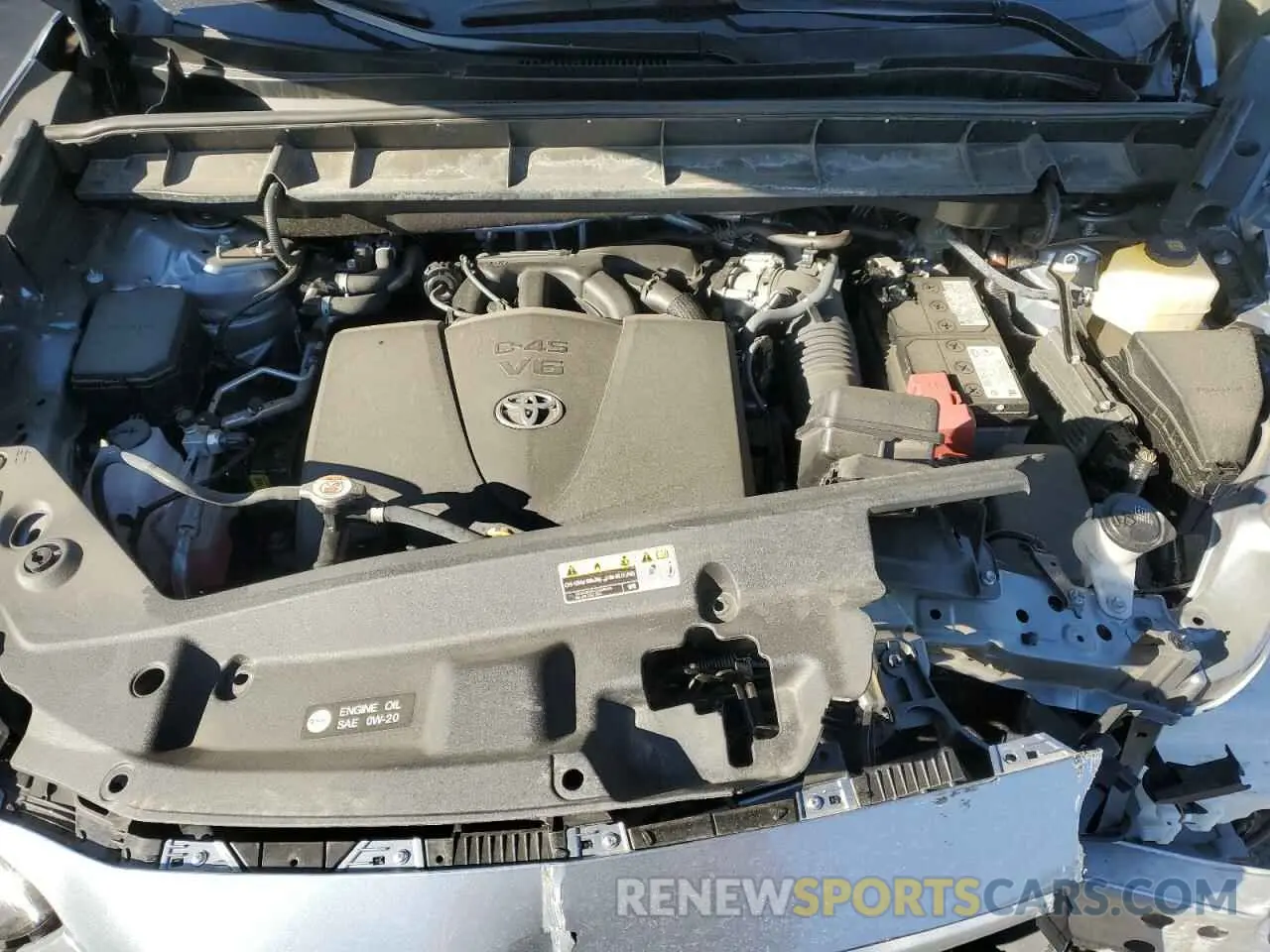 13 fotografías del automóvil dañado 5TDGZRBH2MS057301 TOYOTA HIGHLANDER 2021