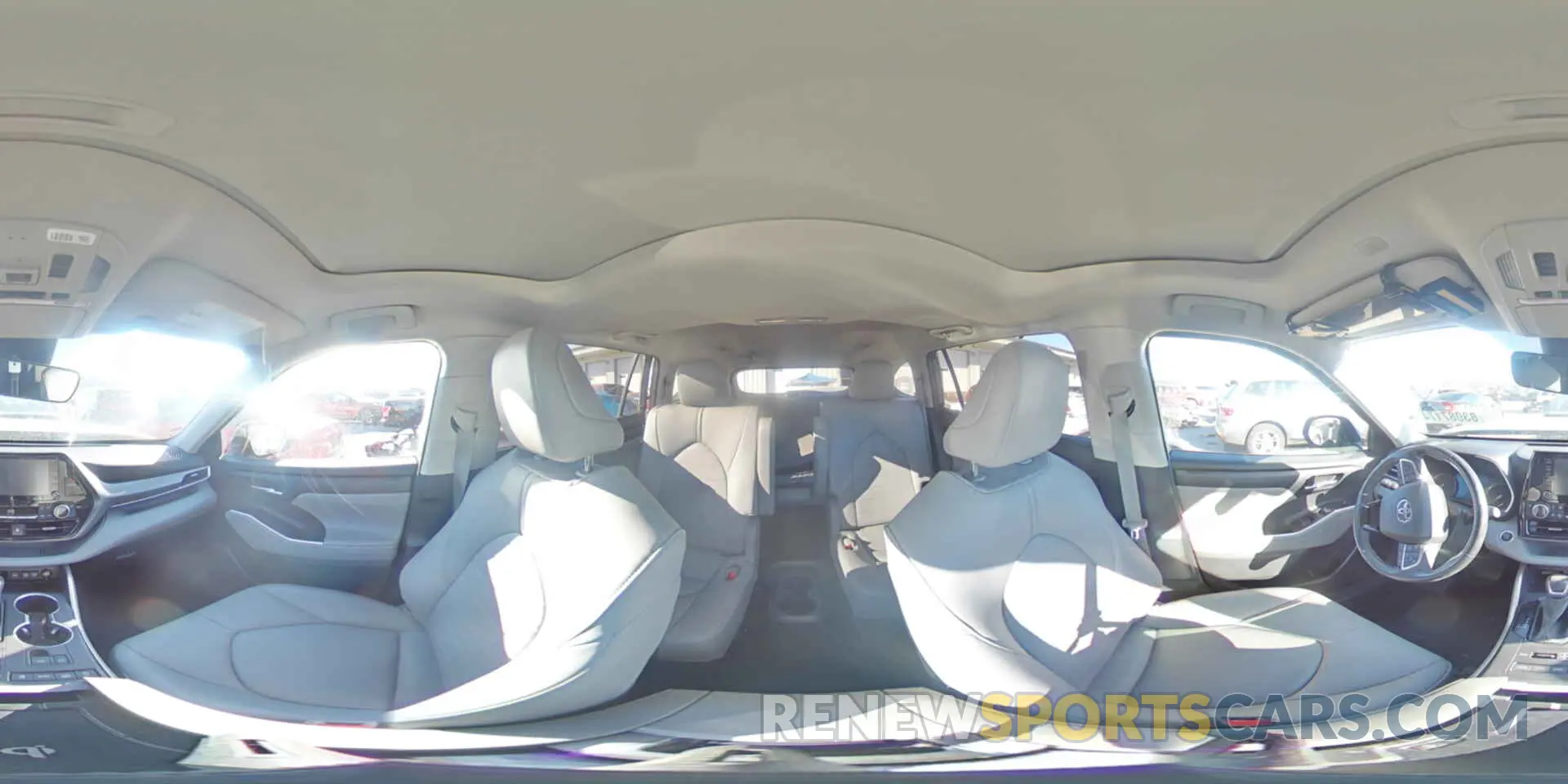 14 fotografías del automóvil dañado 5TDGZRBH2MS057301 TOYOTA HIGHLANDER 2021