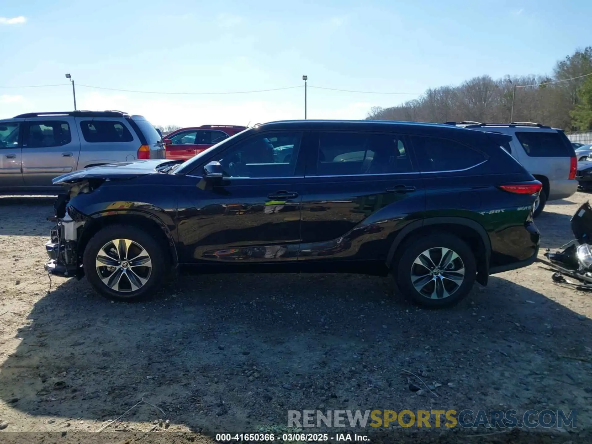 15 fotografías del automóvil dañado 5TDGZRBH2MS105170 TOYOTA HIGHLANDER 2021