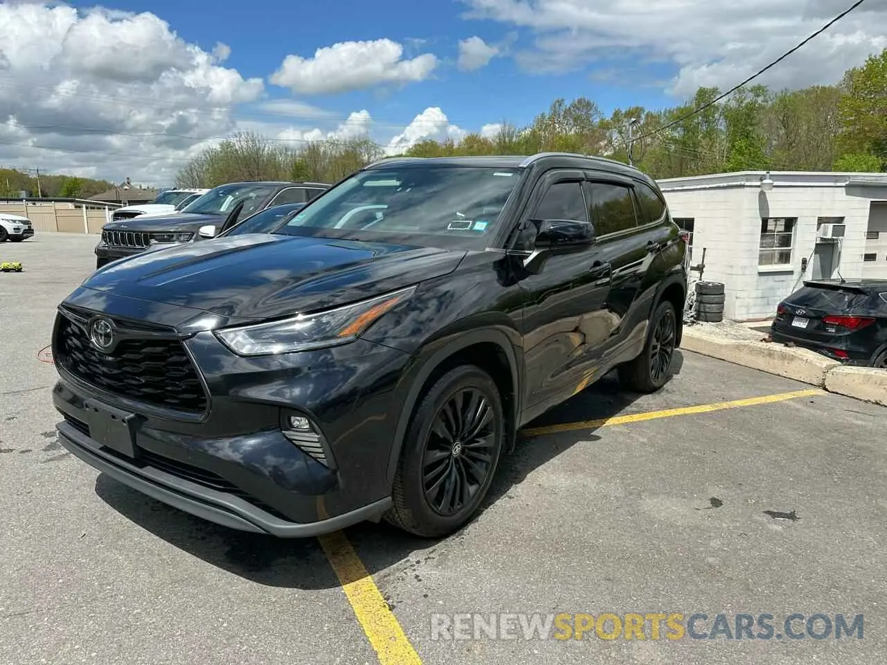 1 fotografías del automóvil dañado 5TDGZRBH2MS549195 TOYOTA HIGHLANDER 2021