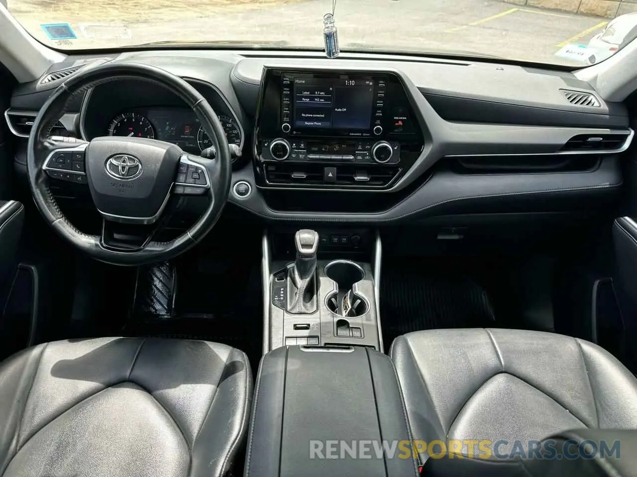 7 fotografías del automóvil dañado 5TDGZRBH2MS549195 TOYOTA HIGHLANDER 2021
