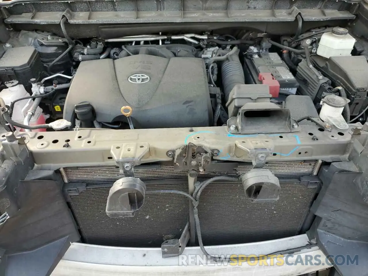 12 fotografías del automóvil dañado 5TDGZRBH3MS076813 TOYOTA HIGHLANDER 2021