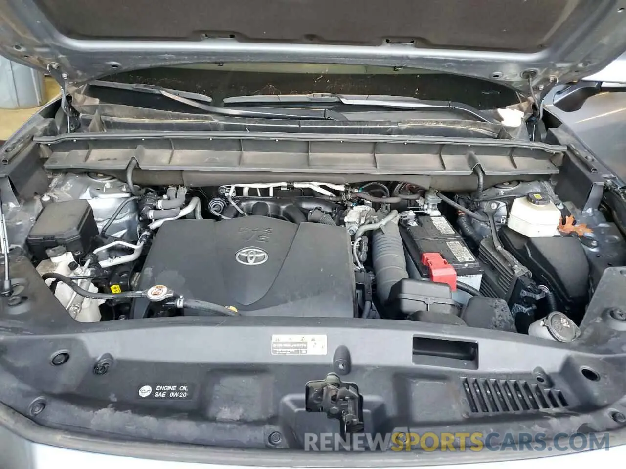 13 fotografías del automóvil dañado 5TDGZRBH4MS110077 TOYOTA HIGHLANDER 2021