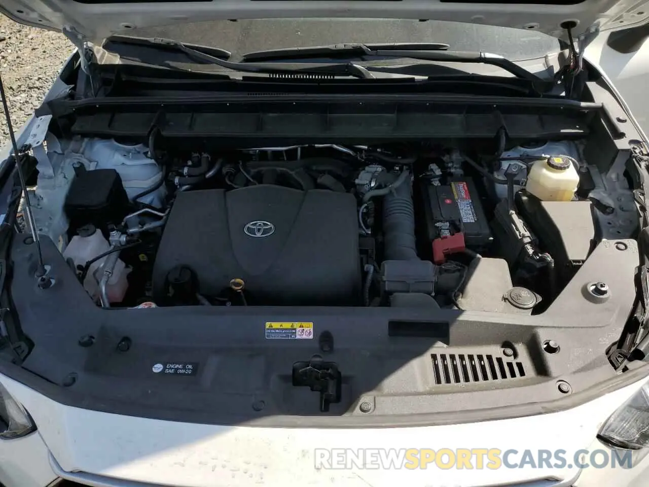 12 fotografías del automóvil dañado 5TDGZRBH4MS526713 TOYOTA HIGHLANDER 2021