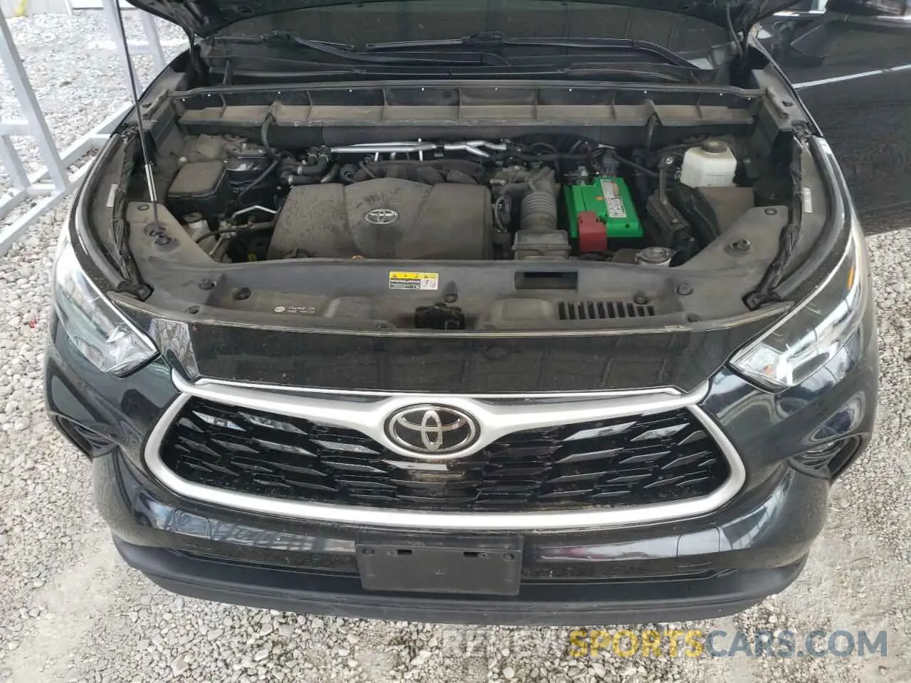 12 fotografías del automóvil dañado 5TDGZRBH5MS084881 TOYOTA HIGHLANDER 2021