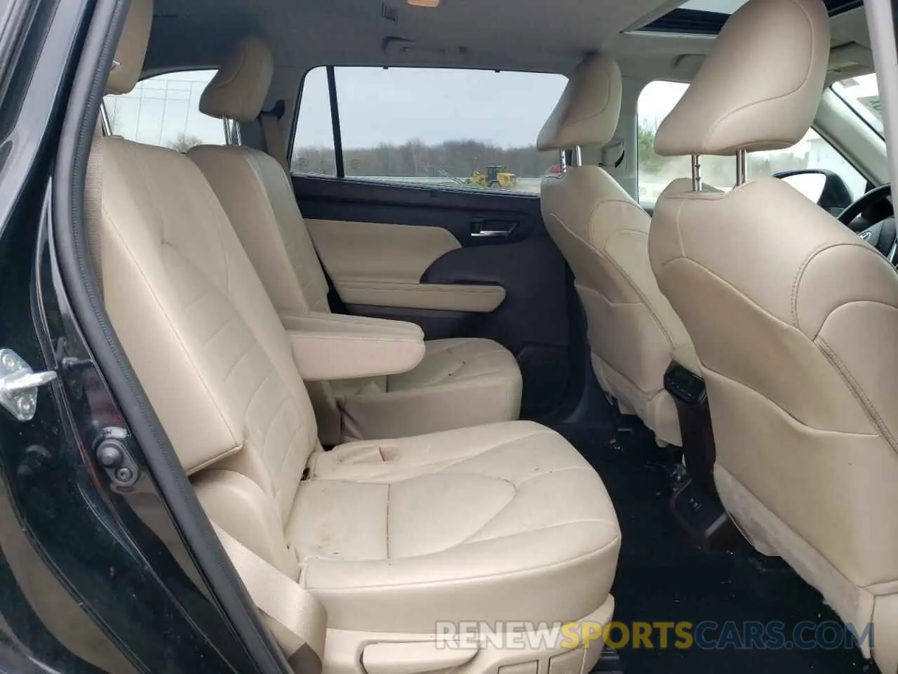 11 fotografías del automóvil dañado 5TDGZRBH5MS553600 TOYOTA HIGHLANDER 2021