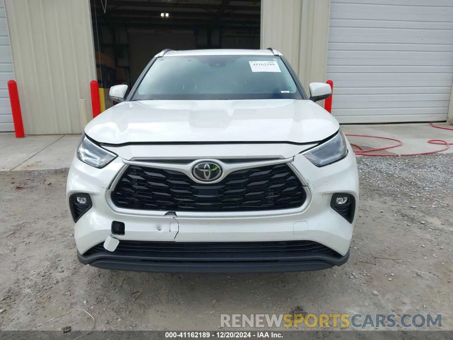 13 fotografías del automóvil dañado 5TDGZRBH6MS113921 TOYOTA HIGHLANDER 2021