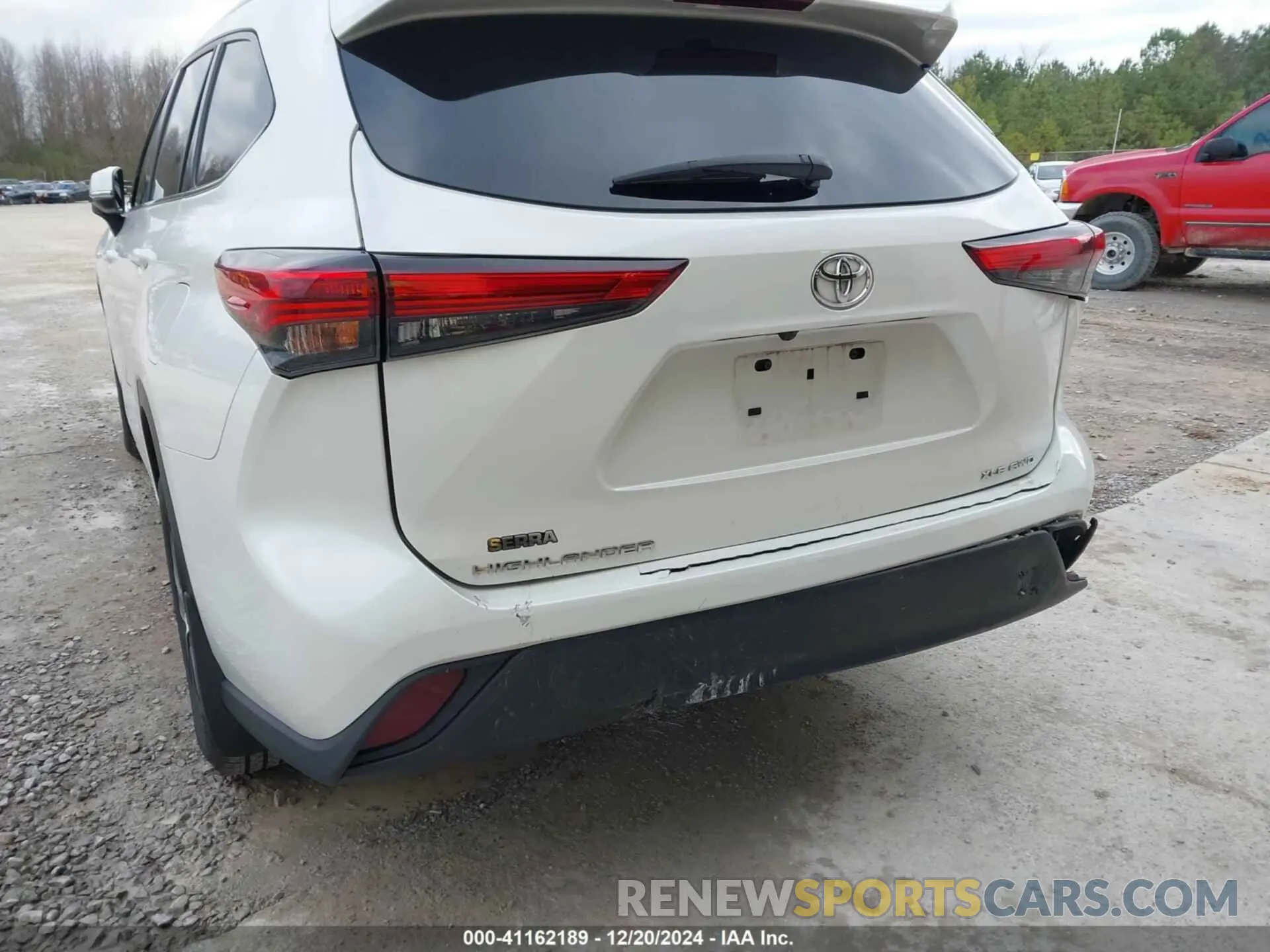 18 fotografías del automóvil dañado 5TDGZRBH6MS113921 TOYOTA HIGHLANDER 2021