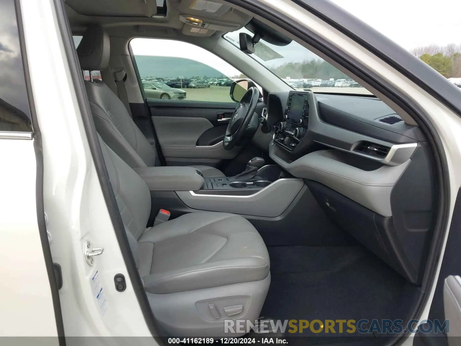 5 fotografías del automóvil dañado 5TDGZRBH6MS113921 TOYOTA HIGHLANDER 2021