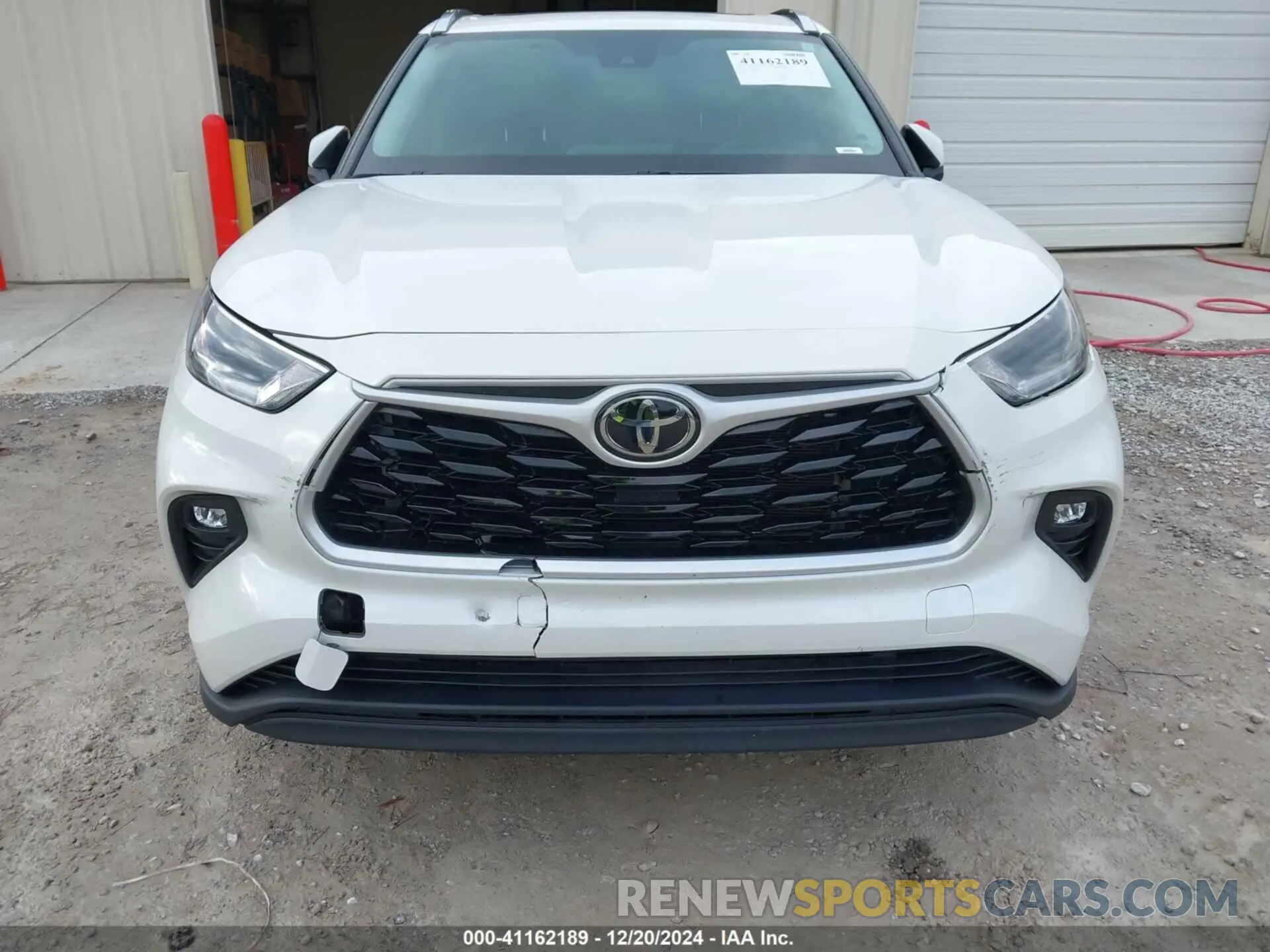 6 fotografías del automóvil dañado 5TDGZRBH6MS113921 TOYOTA HIGHLANDER 2021
