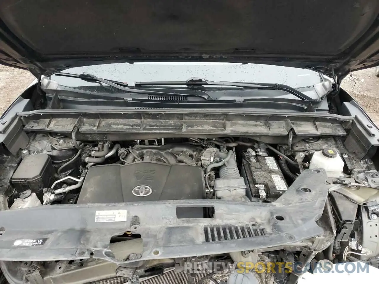 12 fotografías del automóvil dañado 5TDGZRBH6MS127933 TOYOTA HIGHLANDER 2021