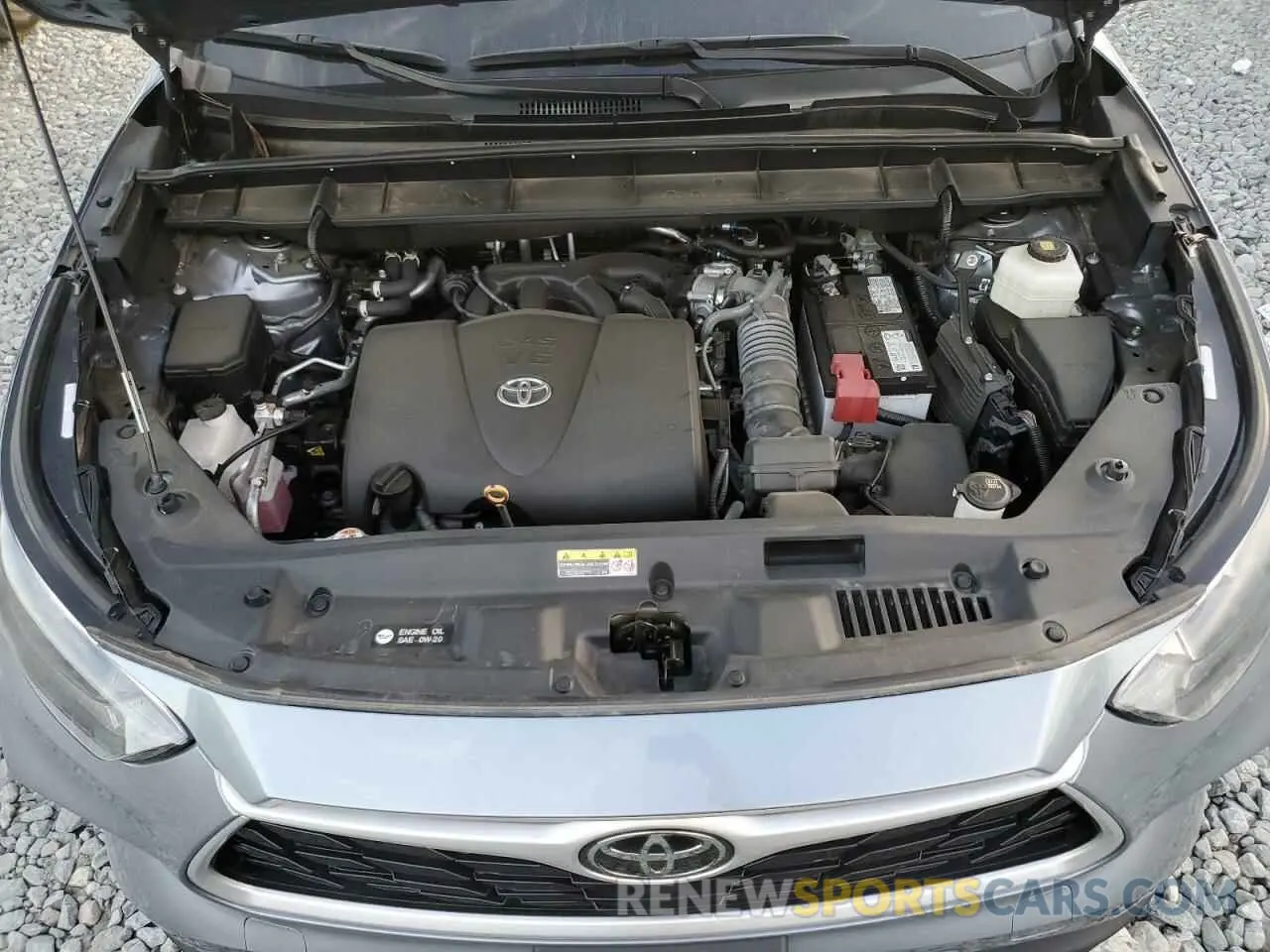 12 fotografías del automóvil dañado 5TDGZRBH6MS144585 TOYOTA HIGHLANDER 2021