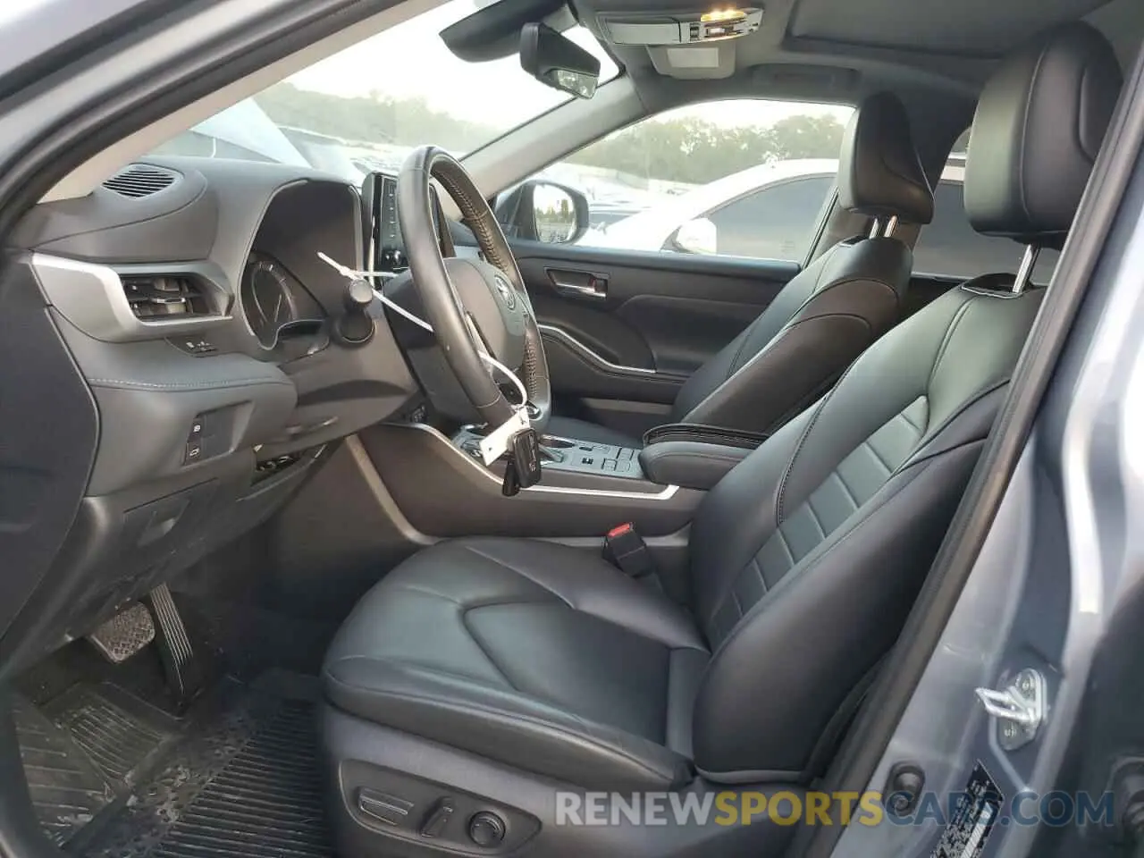 7 fotografías del automóvil dañado 5TDGZRBH6MS144585 TOYOTA HIGHLANDER 2021