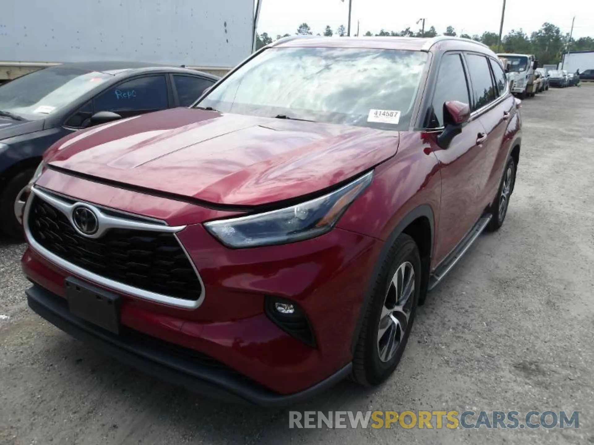 16 fotografías del automóvil dañado 5TDGZRBH6MS554982 TOYOTA HIGHLANDER 2021