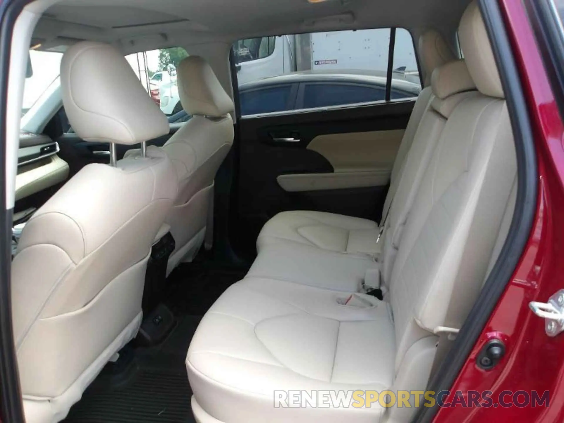 6 fotografías del automóvil dañado 5TDGZRBH6MS554982 TOYOTA HIGHLANDER 2021