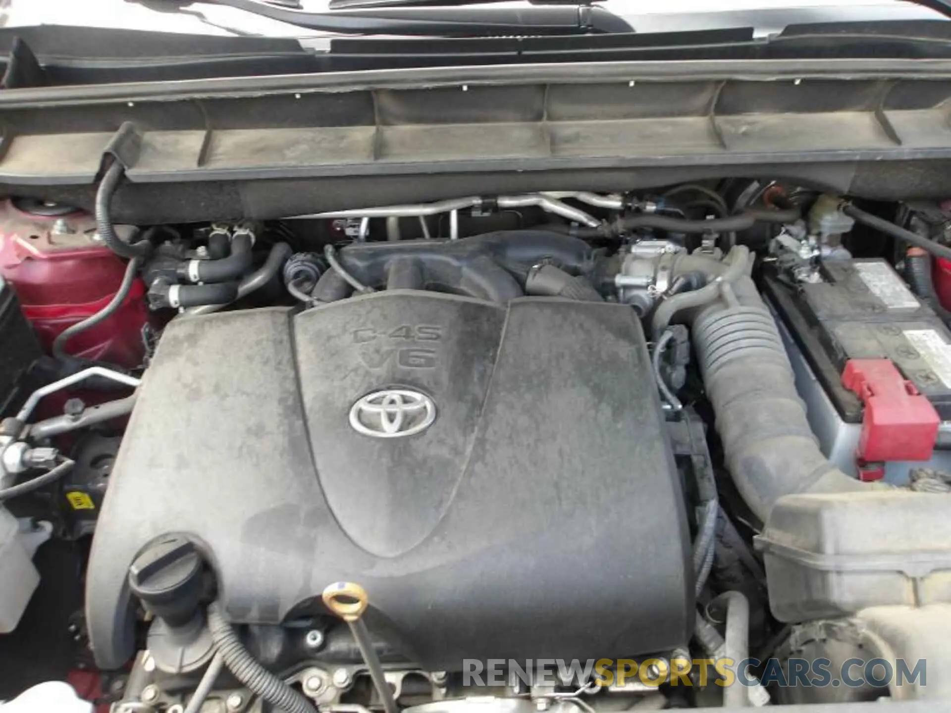 8 fotografías del automóvil dañado 5TDGZRBH6MS554982 TOYOTA HIGHLANDER 2021