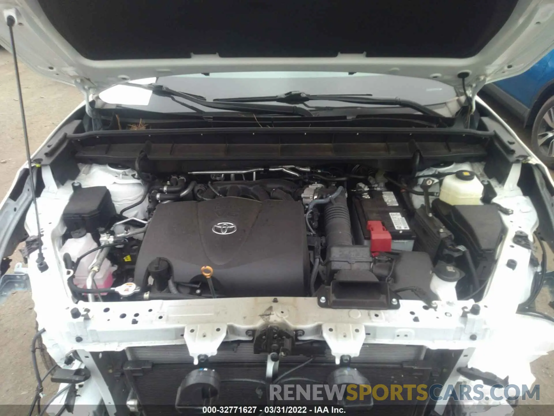 10 fotografías del automóvil dañado 5TDGZRBH7MS070805 TOYOTA HIGHLANDER 2021