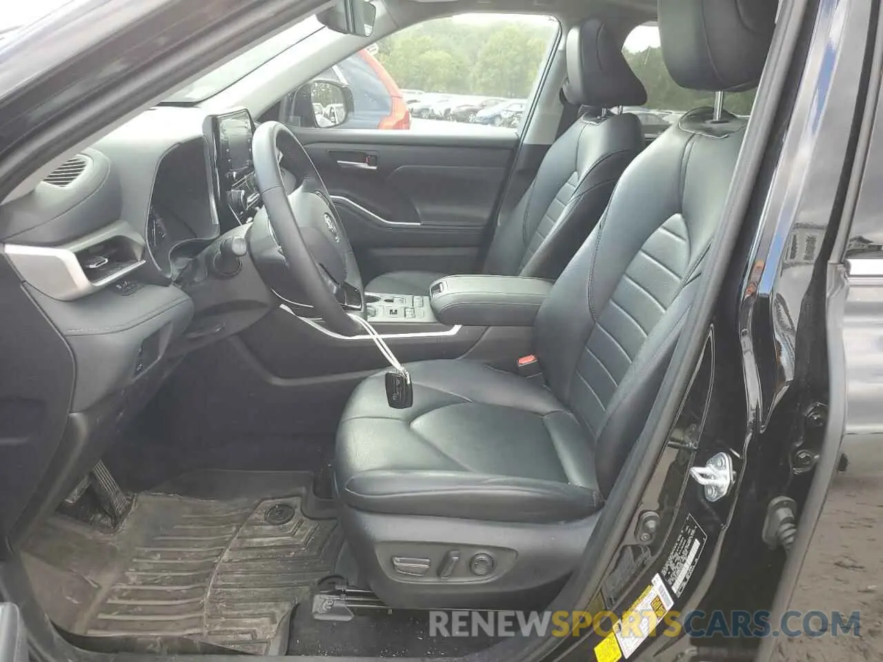 7 fotografías del automóvil dañado 5TDGZRBH7MS124989 TOYOTA HIGHLANDER 2021