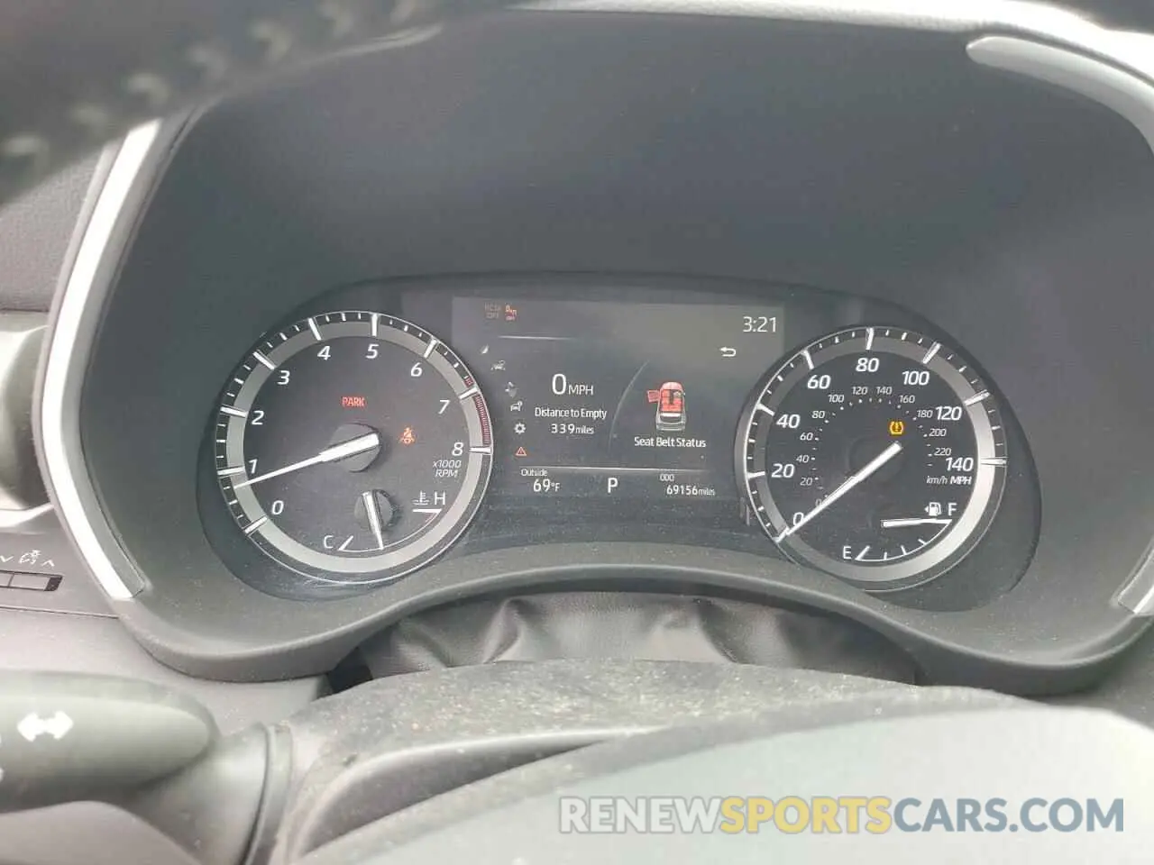 9 fotografías del automóvil dañado 5TDGZRBH7MS124989 TOYOTA HIGHLANDER 2021