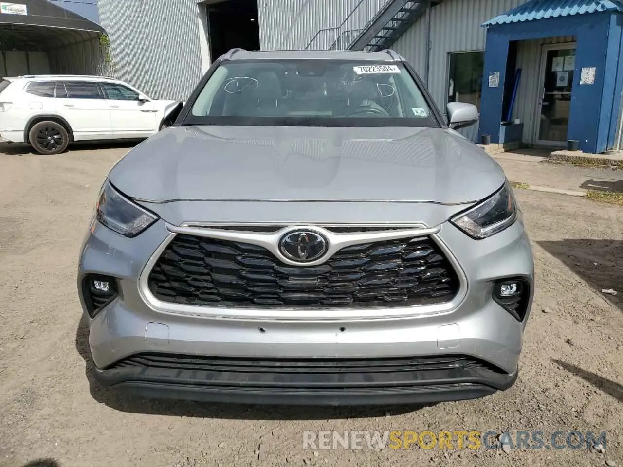 5 fotografías del automóvil dañado 5TDGZRBH7MS153909 TOYOTA HIGHLANDER 2021