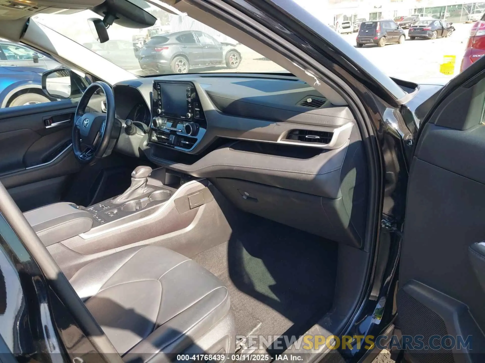 5 fotografías del automóvil dañado 5TDGZRBH7MS557857 TOYOTA HIGHLANDER 2021