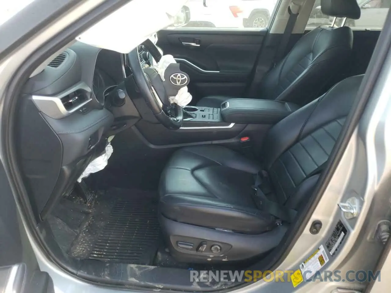 7 fotografías del automóvil dañado 5TDGZRBH8MS114424 TOYOTA HIGHLANDER 2021