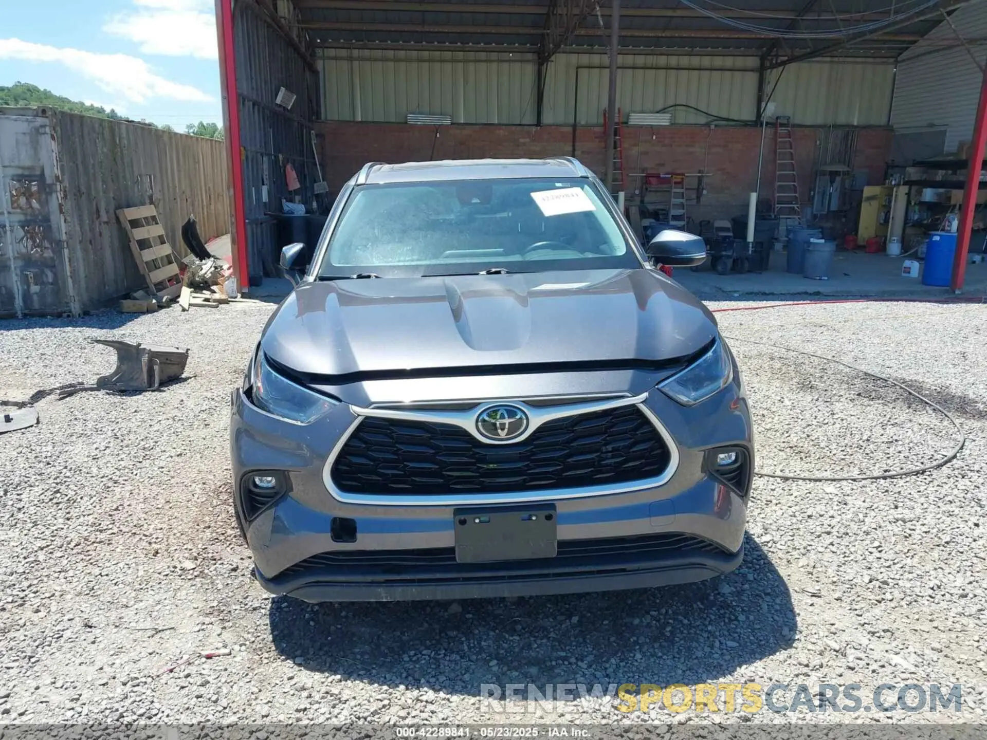 12 fotografías del automóvil dañado 5TDGZRBH8MS117999 TOYOTA HIGHLANDER 2021