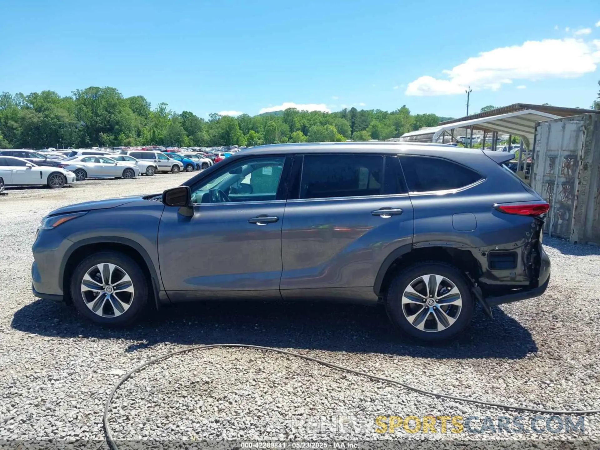 14 fotografías del automóvil dañado 5TDGZRBH8MS117999 TOYOTA HIGHLANDER 2021