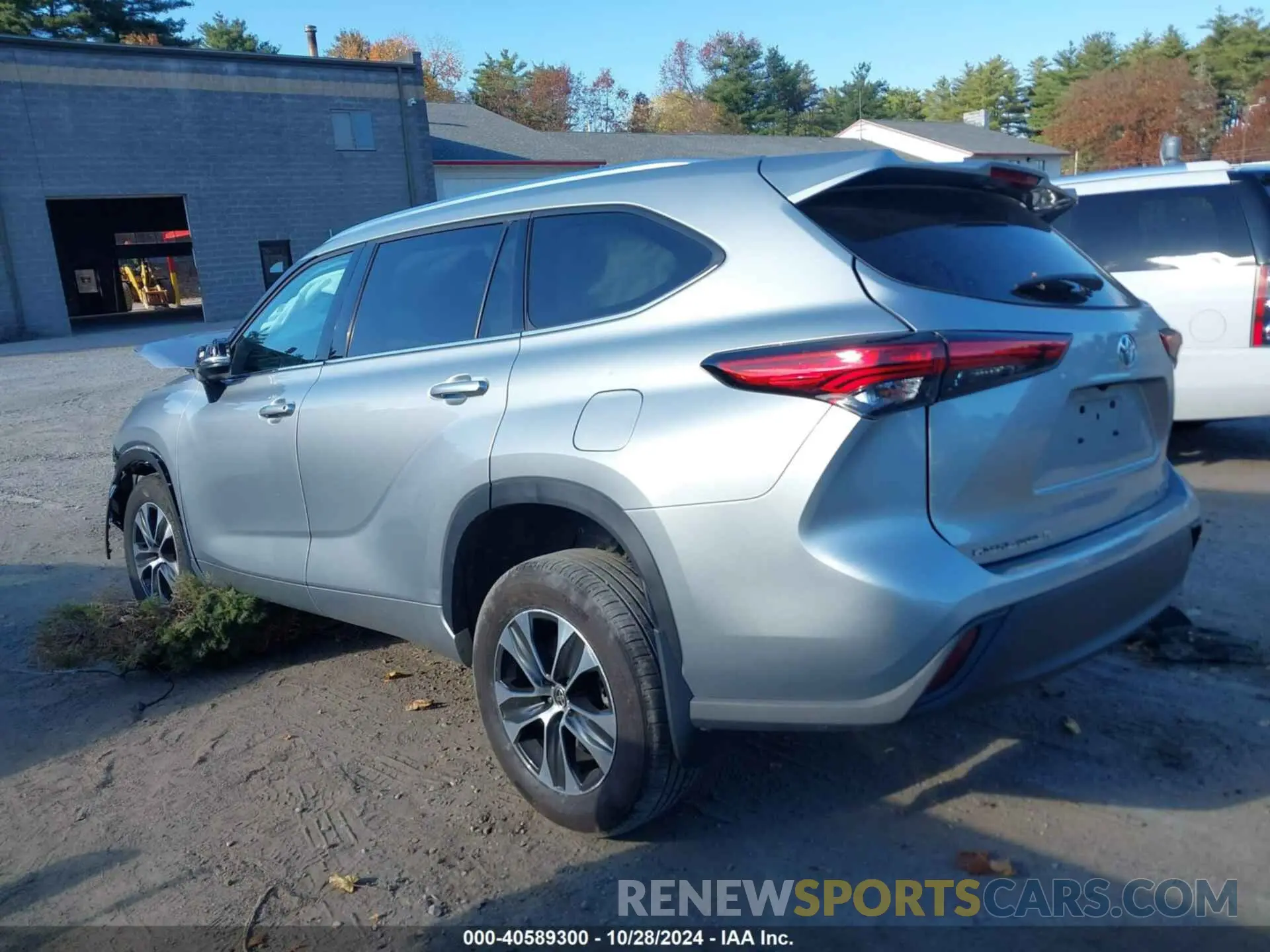 15 fotografías del automóvil dañado 5TDGZRBH9MS538775 TOYOTA HIGHLANDER 2021