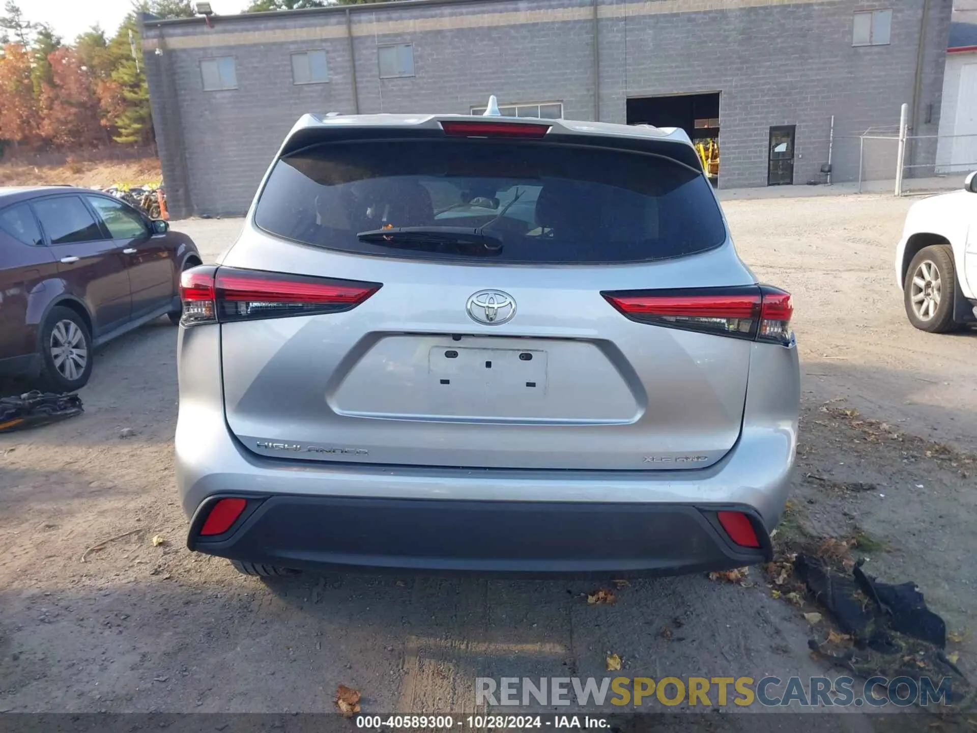 17 fotografías del automóvil dañado 5TDGZRBH9MS538775 TOYOTA HIGHLANDER 2021