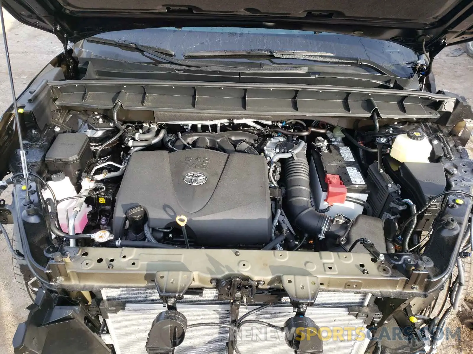 7 fotografías del automóvil dañado 5TDGZRBH9MS554197 TOYOTA HIGHLANDER 2021