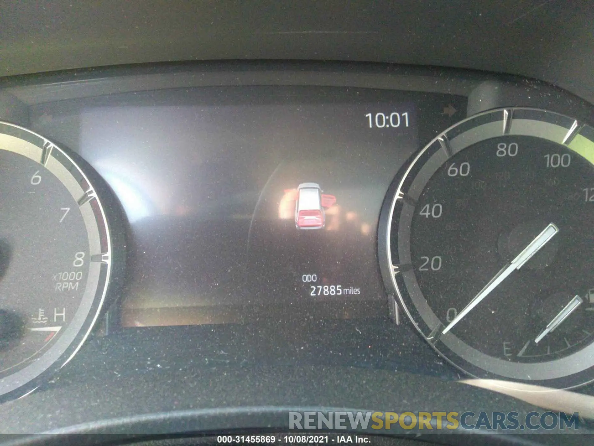 7 fotografías del automóvil dañado 5TDGZRBHXMS070541 TOYOTA HIGHLANDER 2021