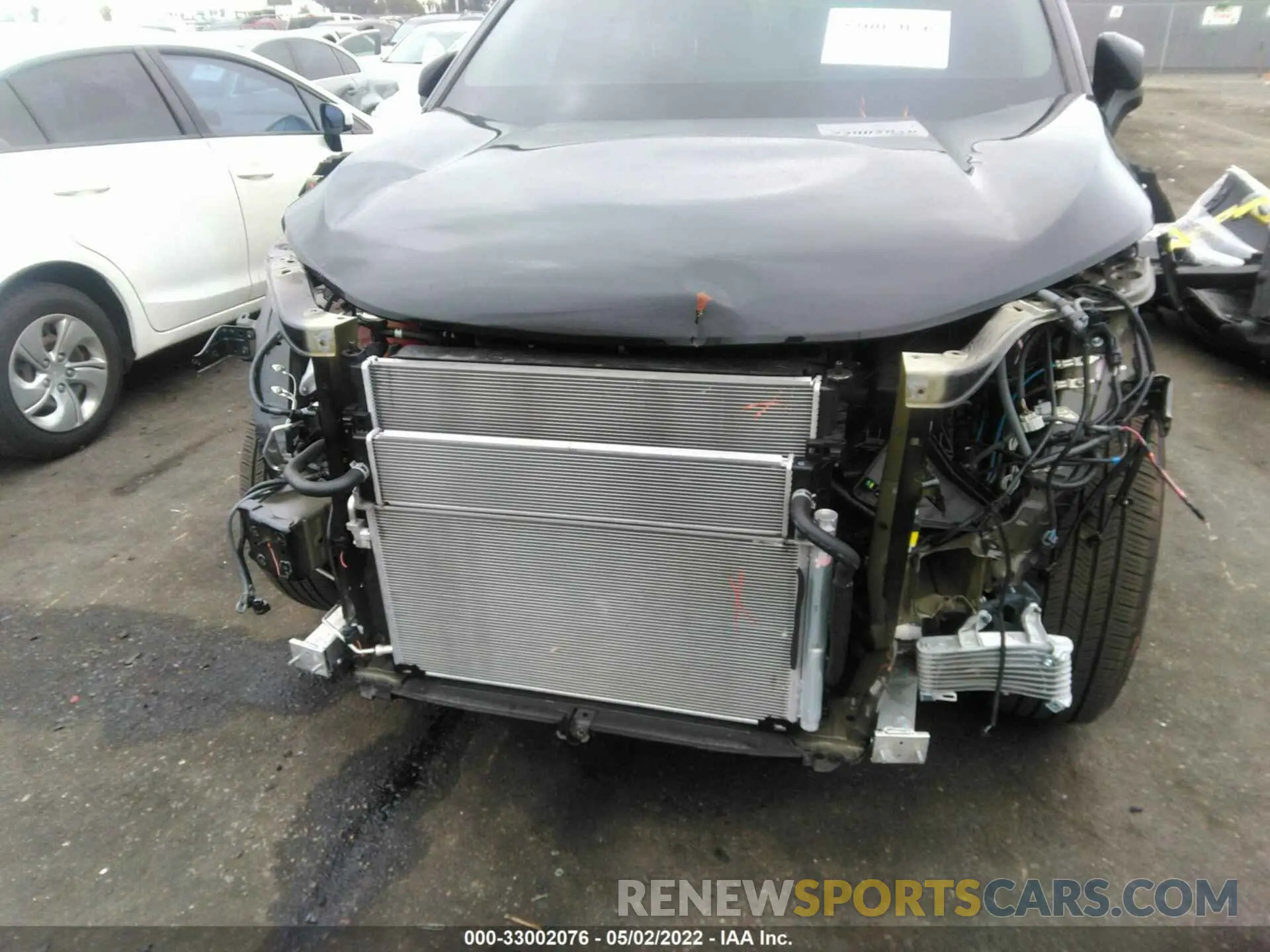 6 fotografías del automóvil dañado 5TDHARAH2MS507834 TOYOTA HIGHLANDER 2021