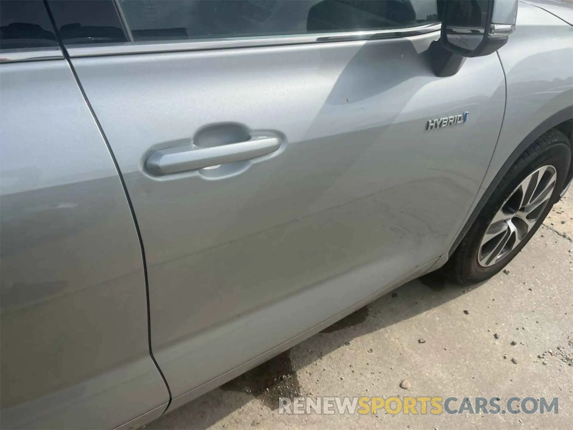 9 fotografías del automóvil dañado 5TDHARAH5MS509092 TOYOTA HIGHLANDER 2021