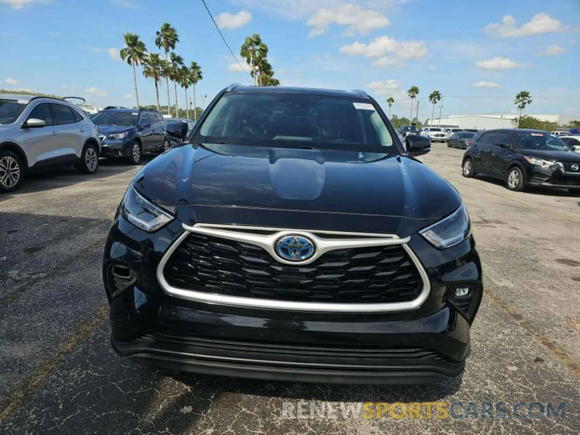 1 fotografías del automóvil dañado 5TDHARAH6MS012049 TOYOTA HIGHLANDER 2021