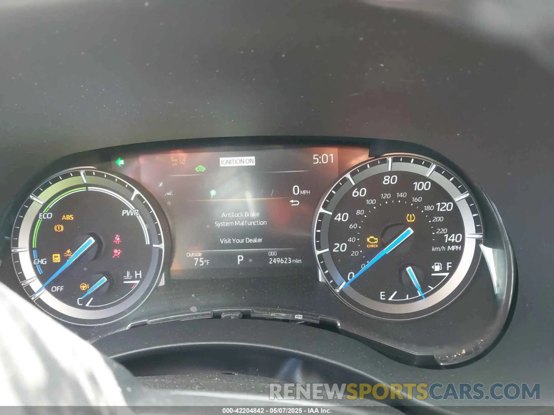 7 fotografías del automóvil dañado 5TDHARAH9MS509001 TOYOTA HIGHLANDER 2021