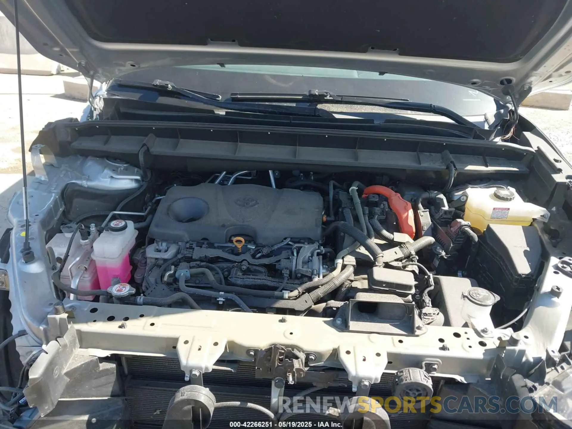 10 fotografías del automóvil dañado 5TDHBRCH0MS517918 TOYOTA HIGHLANDER 2021