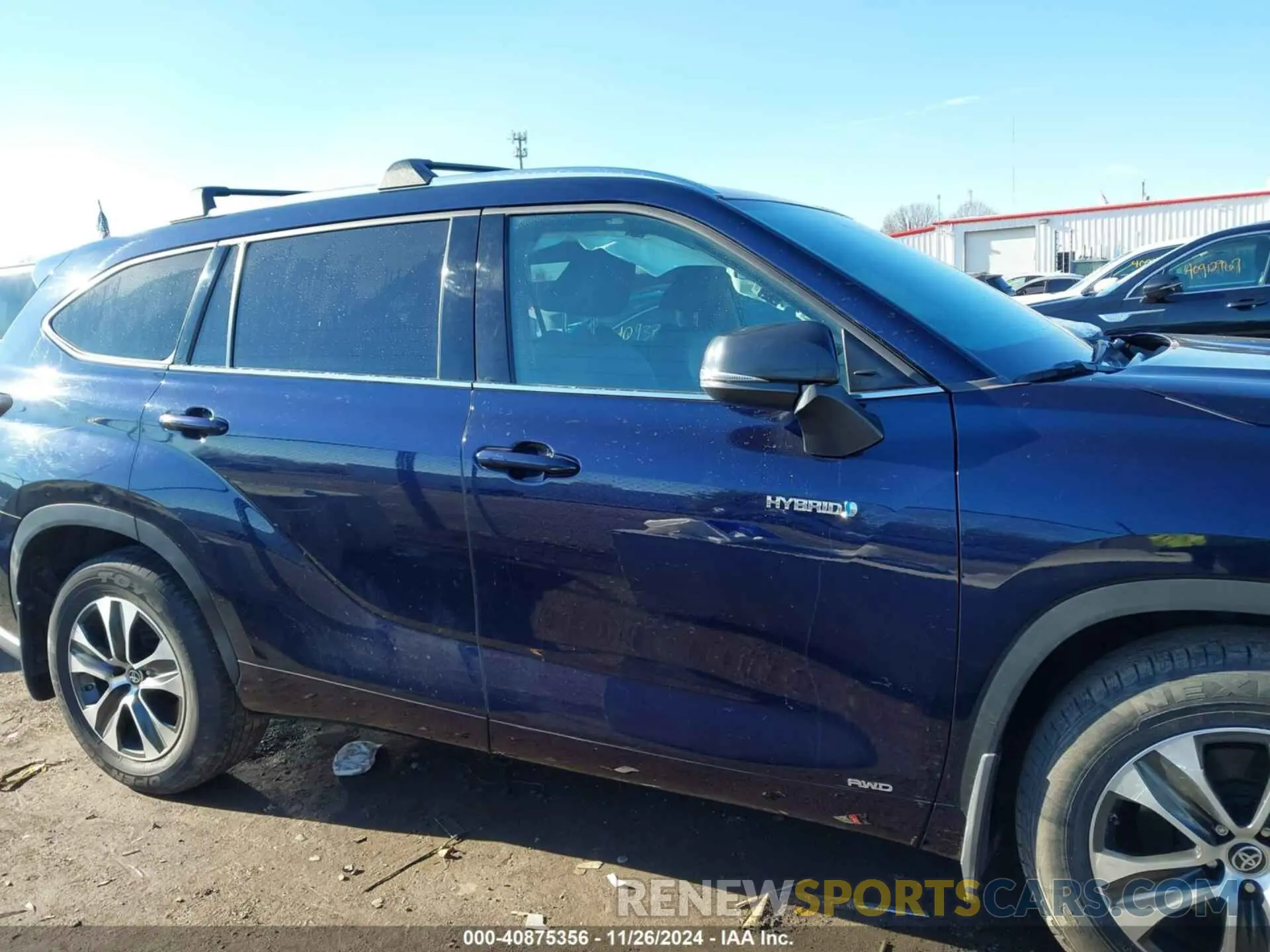 13 fotografías del automóvil dañado 5TDHBRCH0MS524206 TOYOTA HIGHLANDER 2021