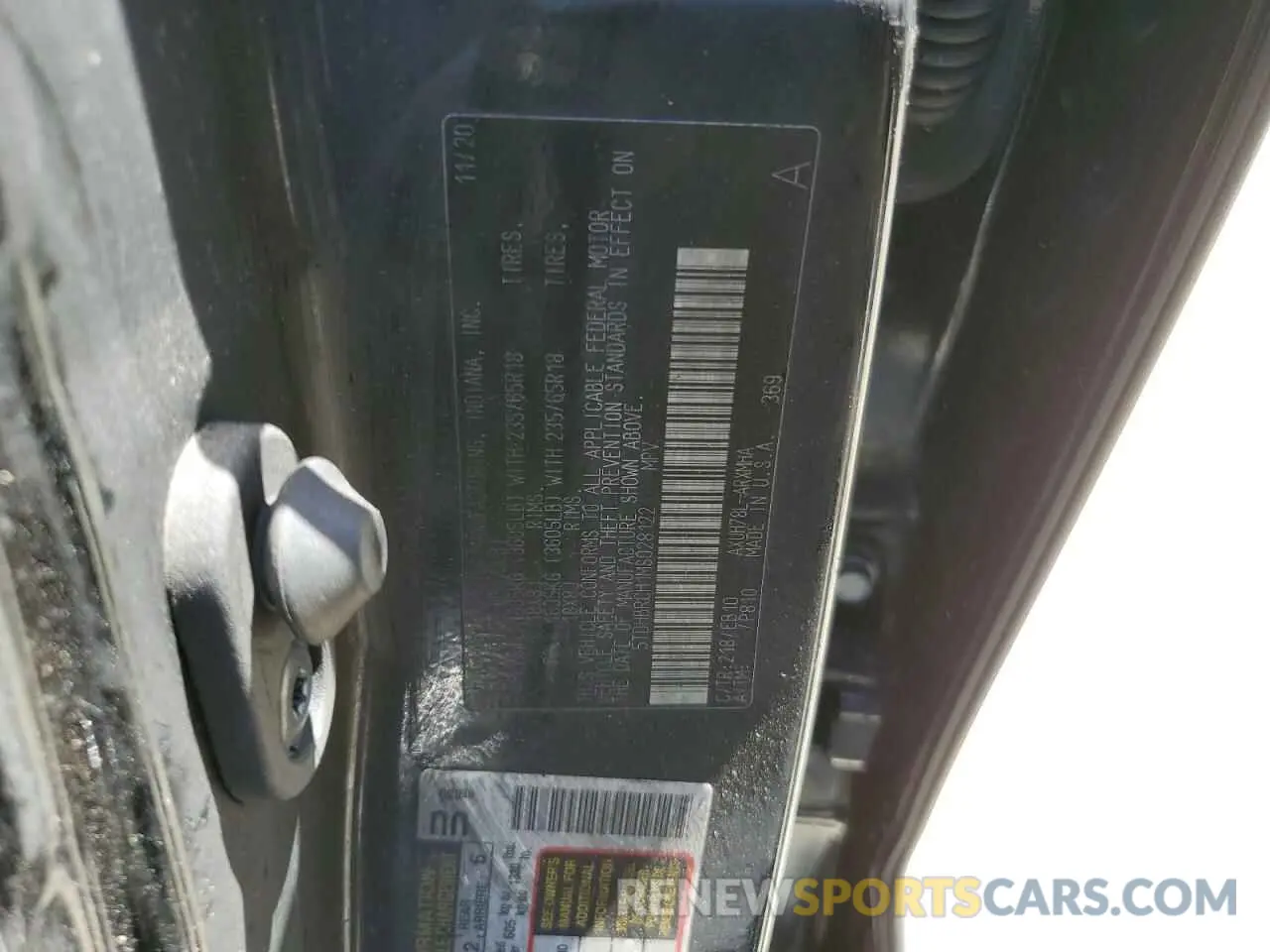 13 fotografías del automóvil dañado 5TDHBRCH1MS028122 TOYOTA HIGHLANDER 2021