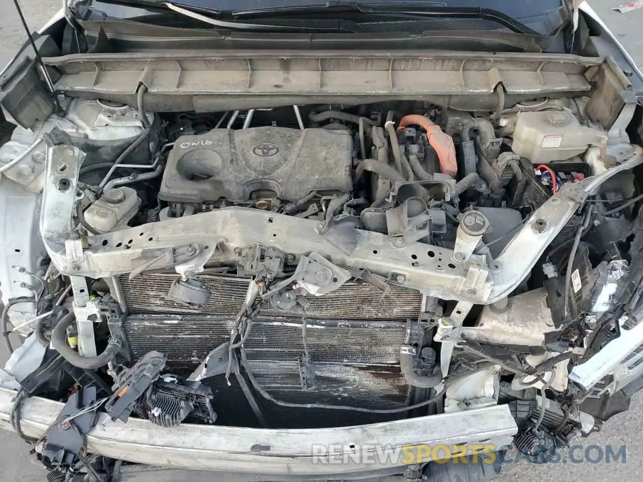 12 fotografías del automóvil dañado 5TDHBRCH1MS516244 TOYOTA HIGHLANDER 2021