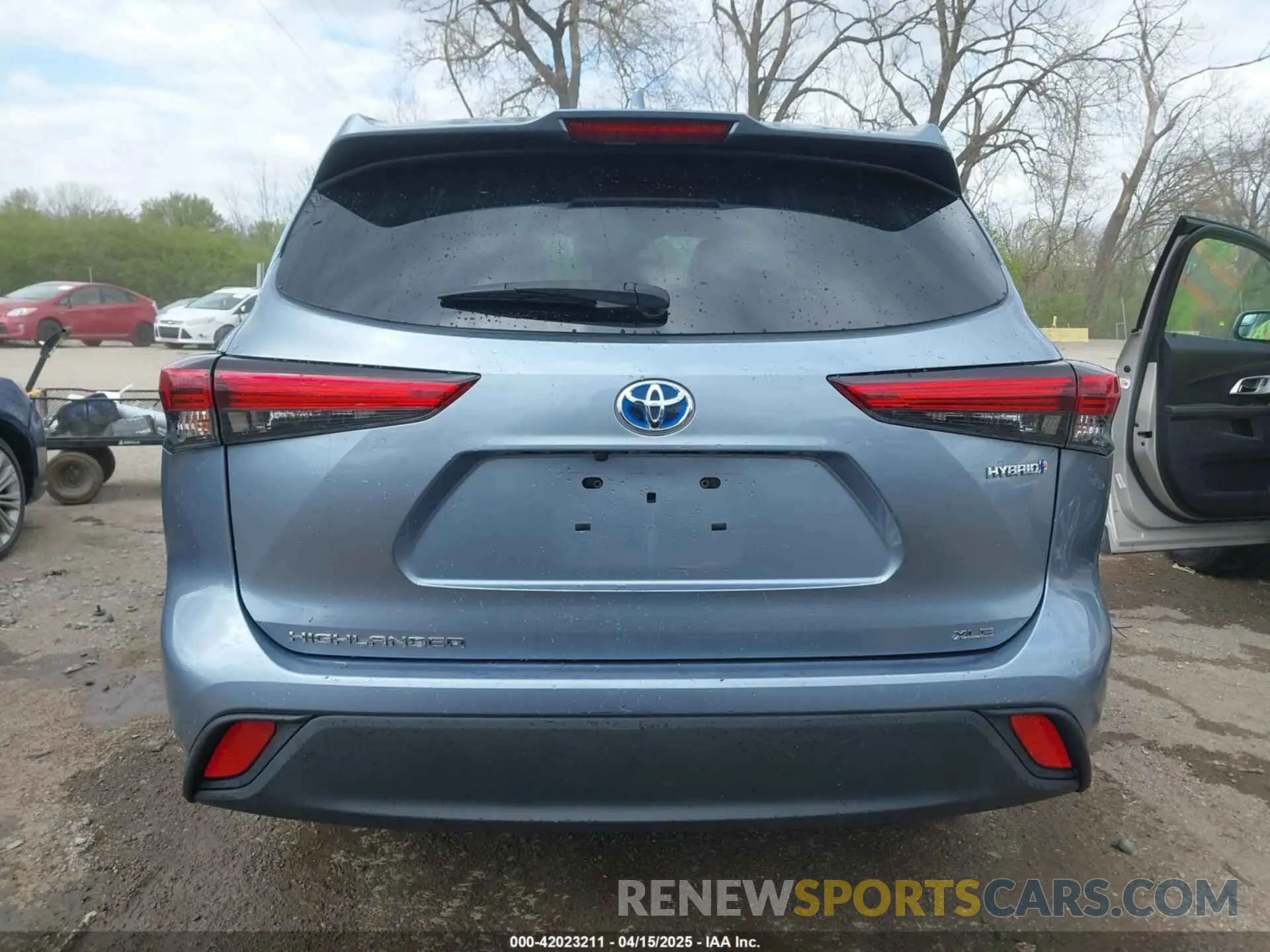 17 fotografías del automóvil dañado 5TDHBRCH2MS029022 TOYOTA HIGHLANDER 2021