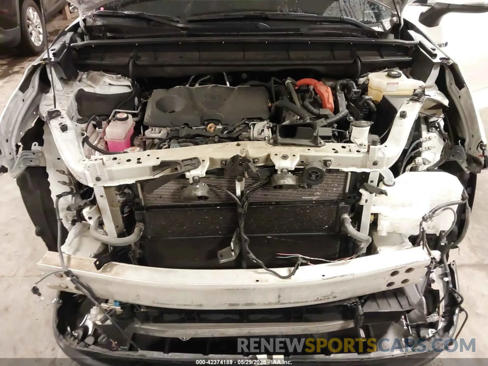 10 fotografías del automóvil dañado 5TDHBRCH2MS515572 TOYOTA HIGHLANDER 2021