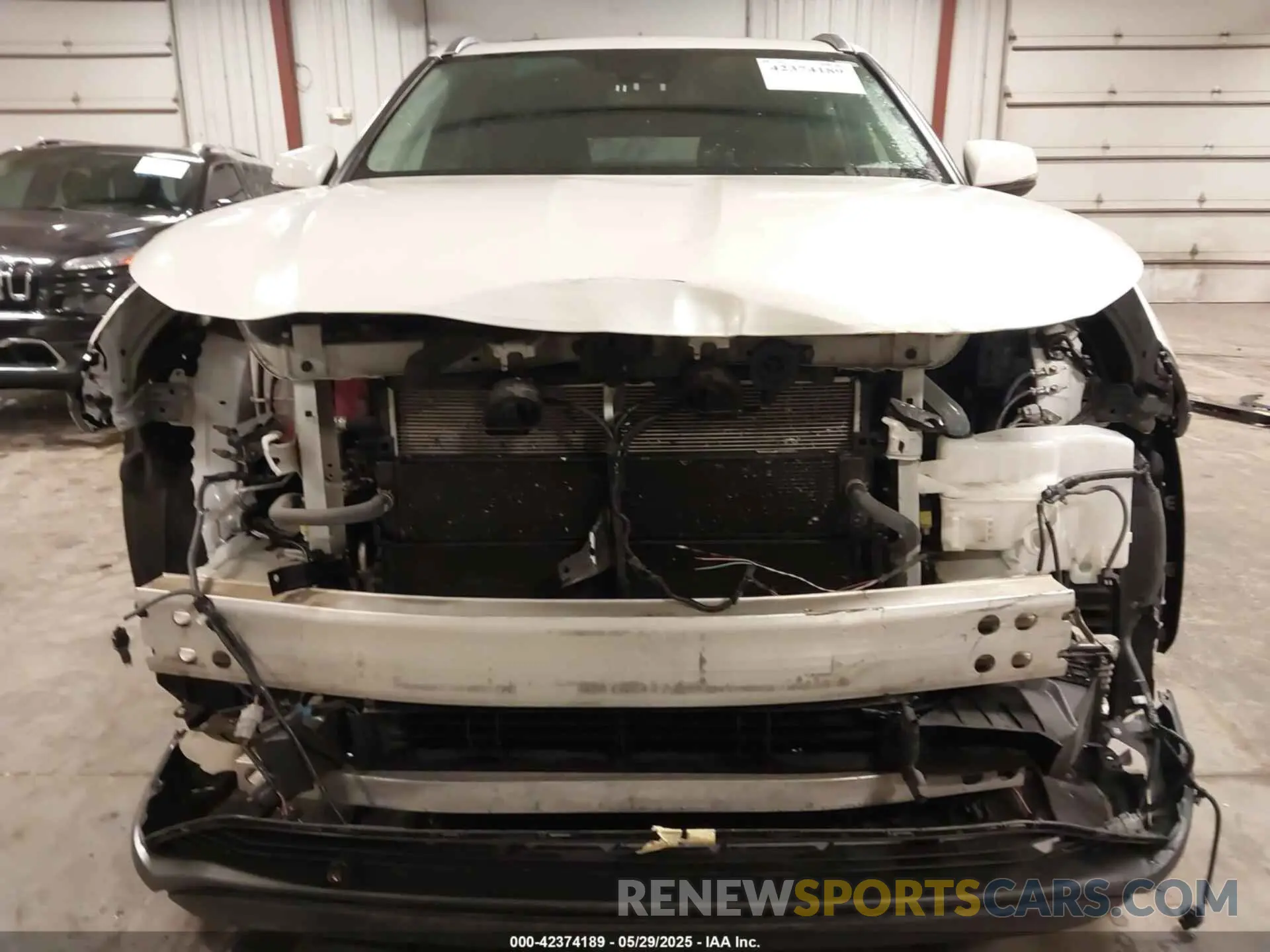 6 fotografías del automóvil dañado 5TDHBRCH2MS515572 TOYOTA HIGHLANDER 2021