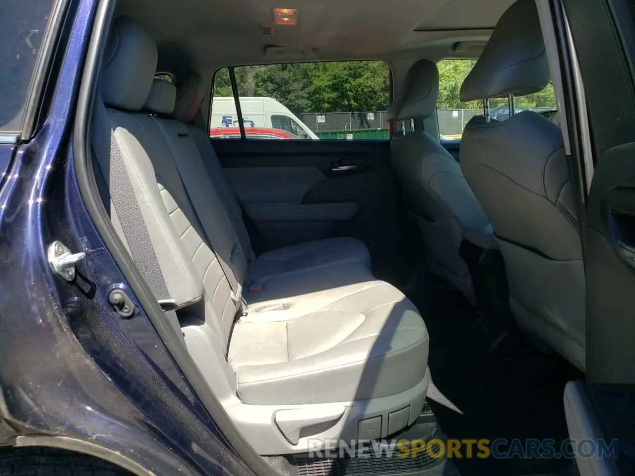 6 fotografías del automóvil dañado 5TDHBRCH2MS517516 TOYOTA HIGHLANDER 2021